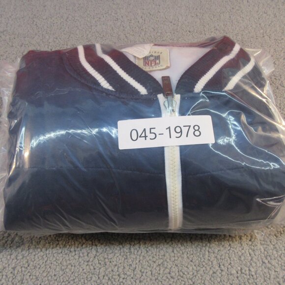 Dallas Cowboys Gridiron Reversible Jacket – Men’s Large – White/Blue – NFL Class - Picture 16 of 16